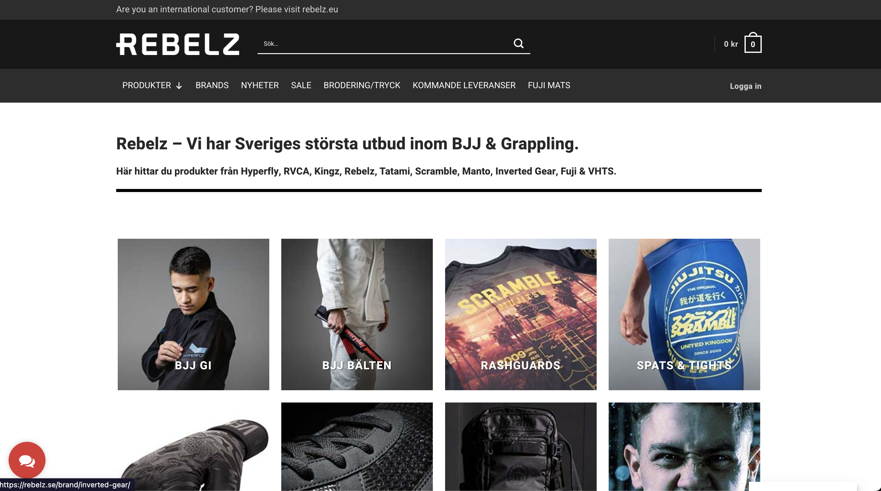 rebelz homepage
